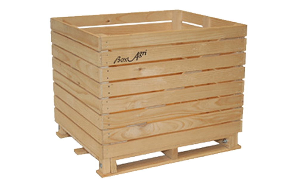wooden box for fruits and vegetables